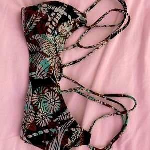 Volcom bathing suit top.